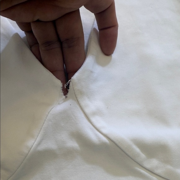 J. Crew Stretch cotton-blend V-neck top Size XS - Picture 4 of 11